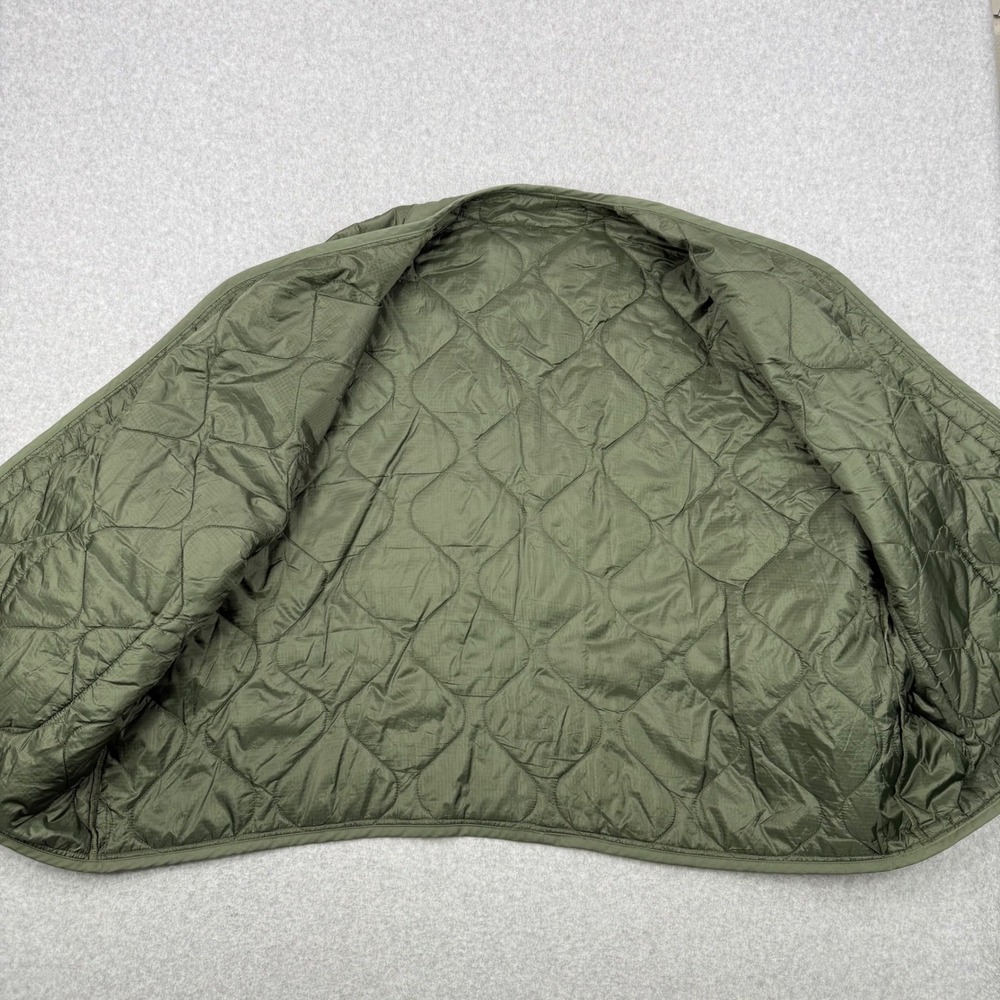 Alpha Industries M-65 Field Coat Liner Mens 4XL Green Quilted ALS/92 Jacket - Picture 10 of 15